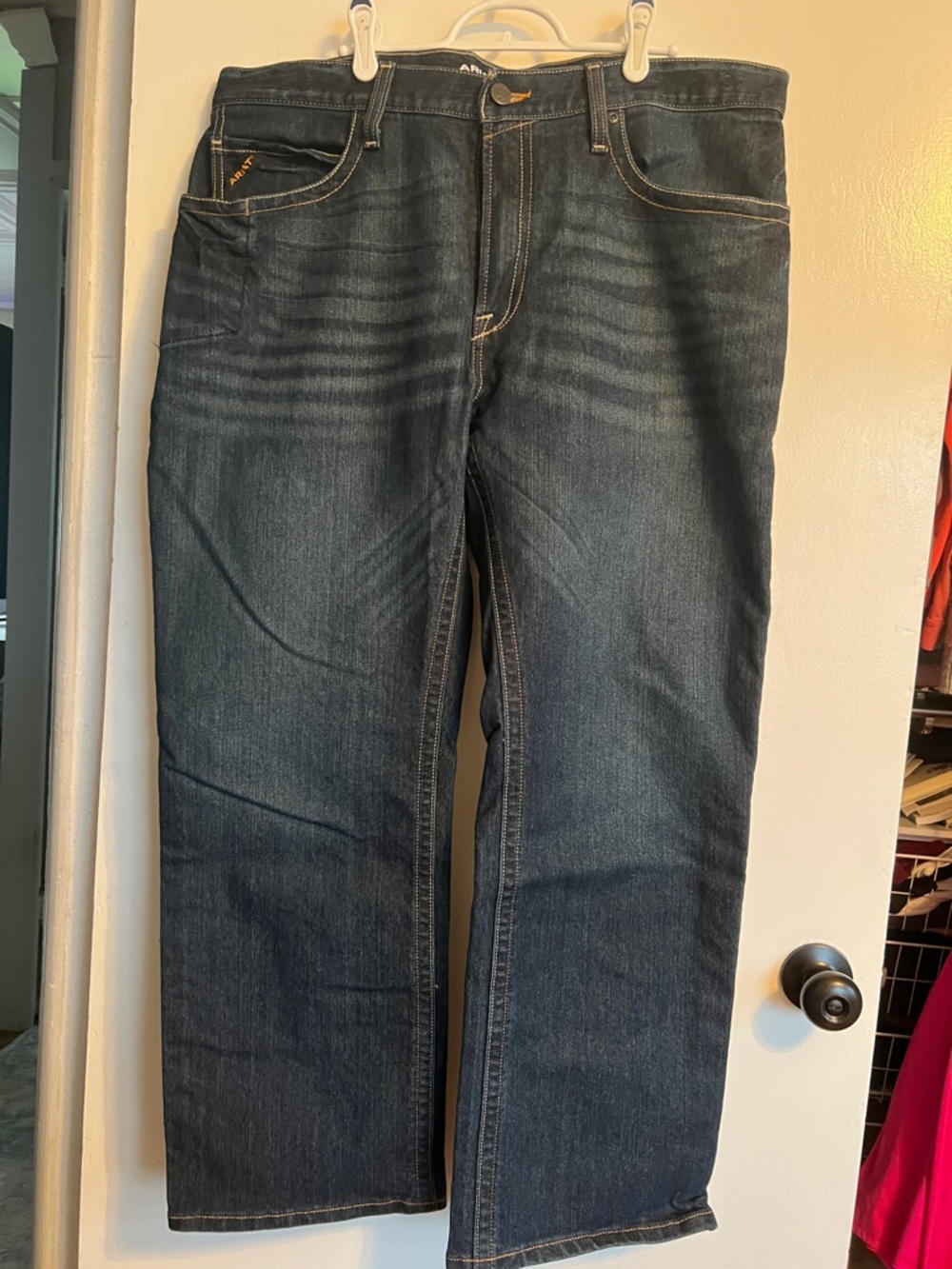 Ariat Men's Indigo Straight-Leg Jeans